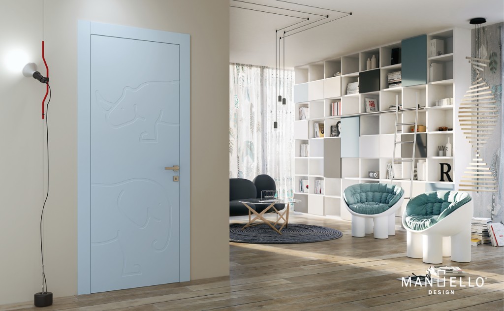 Laccato Liscio   mod. 3357 Nuvola pastello